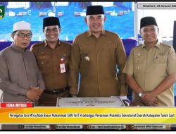 Momentum Spiritual ASN, Musholla Setda Tanah Laut Diresmikan Bersamaan Isra Miraj 1447 H