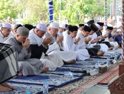 Lautan Jamaah Warnai Iduladha di Sabilal Muhtadin, Gubernur H Muhidin Ingatkan Makna Pengorbanan