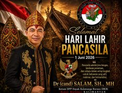 Hari Lahir Pancasila 2026, DKB Tegaskan Komitmen Jaga Persatuan dan Budaya Bangsa