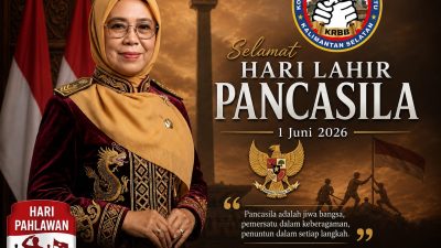 Hari Lahir Pancasila 2026, Ketua KRBB Kalsel Ajak Warga Banua Perkuat Persatuan di Tengah Keberagaman