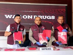 315 Gram Sabu Dimusnahkan, Kapolres Tala: Potensi Selamatkan 7.850 Warga dari Narkoba