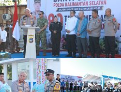 Mengabdi untuk Negeri, Polda Kalsel Bagikan 2.244 Paket Sembako Jelang Hari Bhayangkara ke-80