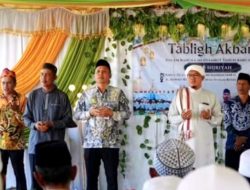 Tabligh Akbar 1448 H di Sungai Rasau Diserbu Jamaah, Pesan Bupati Tala: Jaga Akhlak dan Selamatkan Generasi