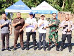 Perkuat Soliditas, Forkopimda Tanah Laut Satu Meja di Coffee Morning dan Latihan Menembak