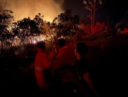 Karhutla di Jorong Ditangani Cepat, Damkar UBP Asam Asam Kolaborasi Lintas Instansi