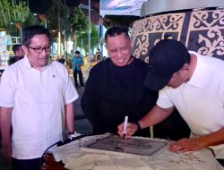 Diresmikan Bupati Rahmat-Zazuli, Tugu Nol Kilometer Pelaihari Kini Jadi Magnet Baru Kota