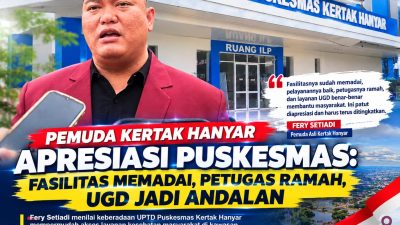 Akses Kesehatan Warga Kertak Hanyar Kian Terbantu, Fery Apresiasi Perhatian Bupati Banjar