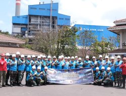 Perkuat Ketahanan Energi Nasional, Pasis SeskoAU A-65 Gali Data Strategis di PLTU Asam Asam