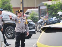 Pastikan Lalu Lintas Lancar, Kapolda Kalsel Pimpin Pengamanan di Tiga Wilayah Strategis
