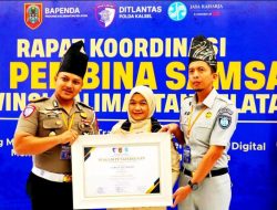 Wabup HM Zazuli Saksikan Prestasi Samsat Pelaihari, Raih Juara III Samsat Terinovatif