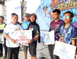 Wabup Zazuli Tutup Festival Layang-Layang Nasional 2026, Pelayang Nusantara Bersatu untuk Tanah Laut