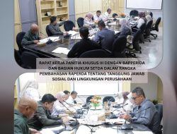 DPRD Tala Kebut Raperda CSR, Perusahaan Didorong Lebih Bertanggung Jawab kepada Masyarakat